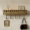Quality Iron Metal Vintage Metal Wall Rack Key Clothes Storage  Practical Storage Organizer