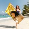 Celebrity Z-zhangruonan Towel Beach Blanket Towel  For Travel Gym Shower Luxury Lightweight Camping Pool Hot