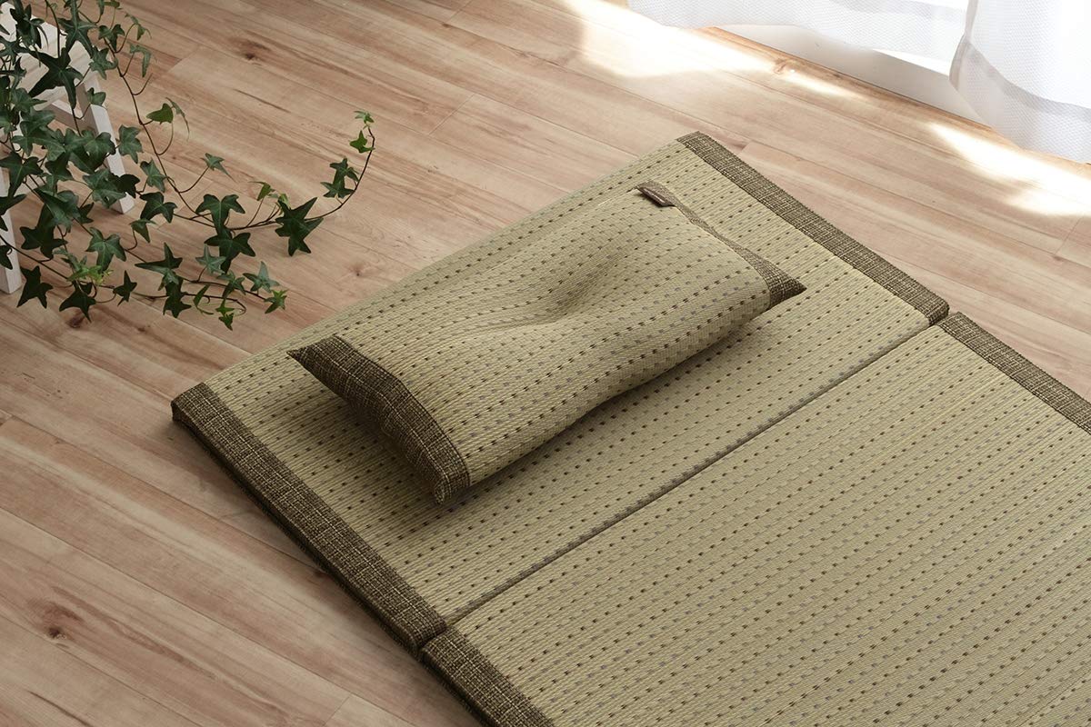 

IKEHIKO Igusa Clear Pillow, Deodorizing, Perfect for Sleeping, Simple Design, Made with Kobayashi Pharmaceutical s Kobaguard, Approx. 50 x 30 cm,