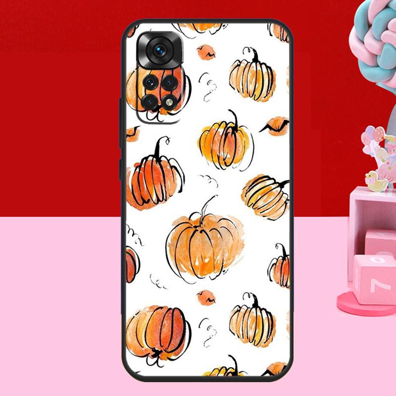 Halloween Pumpkins Case For Xiaomi Redmi Note 13 12 11 10 14 15 Pro Plus Redmi 15 C 14C 10C 12C 13C Soft Cover
