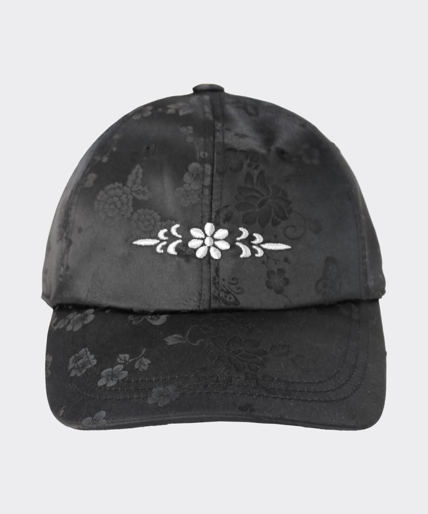 TEENYTIGER Mother-Of-Pearl Flower Hair Ribbon Hat Black