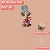 2D Christmas-Themed Reindeer Doll Phone Dust Plug, Bright Colors That Last, Dust-Proof and Durable, Festive Atmosphere Phone Accessory