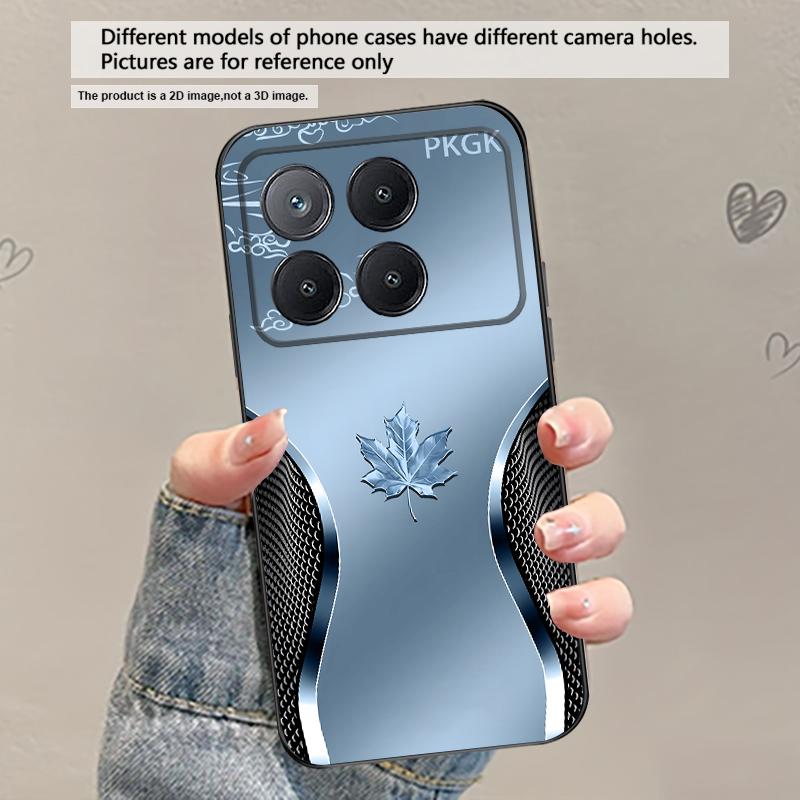 Javorový list s přechodem barev Pro Xiaomi Poco X7 M7 Pro 5G M5 X4Pro M4 6 4G C65 75 F6 F5 X6 5 7 X5 F7 Ultra M5S 4Pro 5G měkké pouzdro na telefon