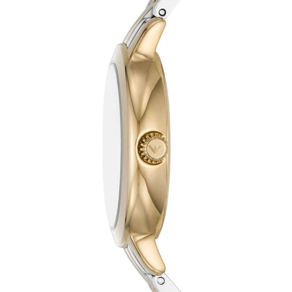 Emporio Armani AR11513 Three-Hand Two-Tone Ladies Watch