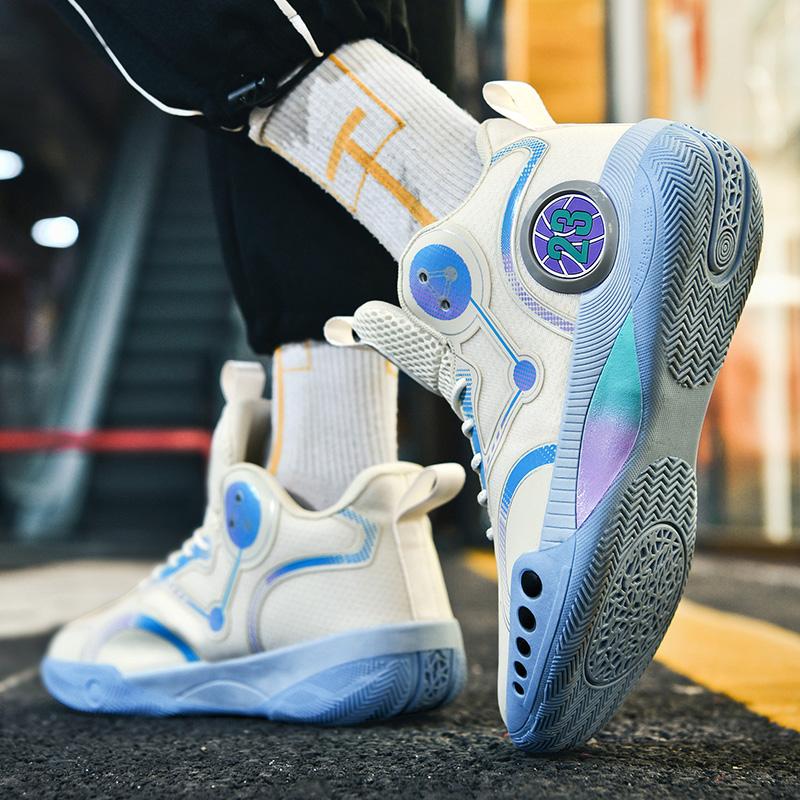 Fashion New Basketball Shoes Men Street Non-slip Field Male Cushioned Basketball Boots Training Brand Comfortable Women Tennis Sneakers