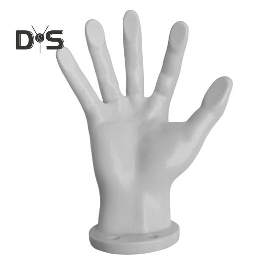 

Настенный держатель для футбольных мячей, простая установка, многоцелевая стойка для демонстрации баскетбольных, футбольных, волейбольных мячей в форме руки белый