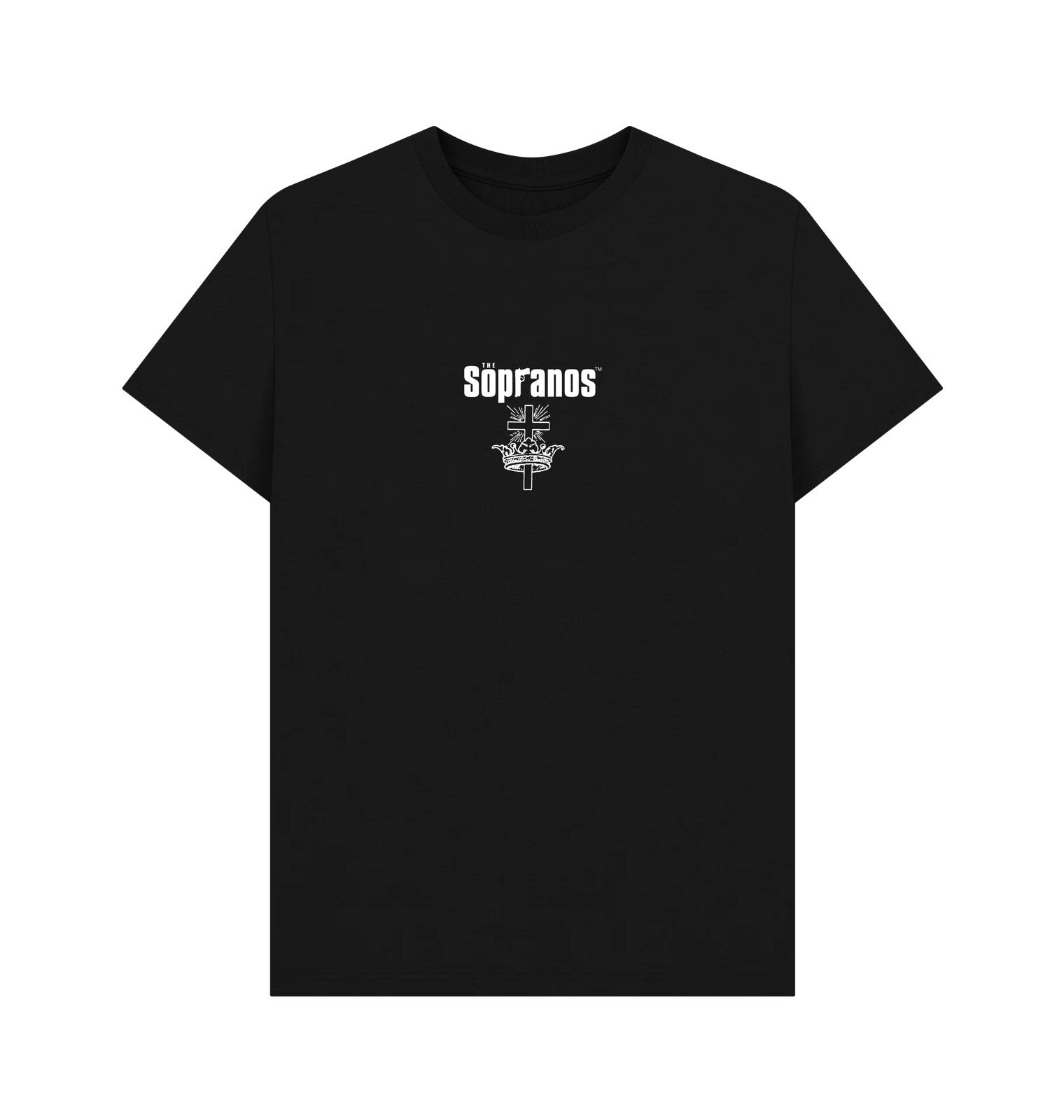 PREMIUM OFFICIAL The Sopranos The Sopranos TV Show Graphic Black T-Shirt XL