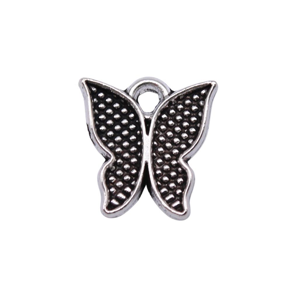 Butterfly Charms Simple Pendants For Minimalist DIY Jewelry Making