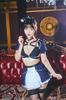 Clearstone Royal Nudie Cosplay Halloween Premium Police Costume, Women's, Navy