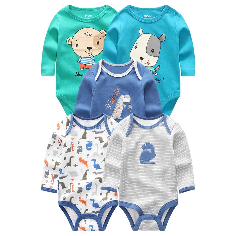 Baby Clothes Fashion Full Sleeve Cotton Newborn Baby Boy Girl