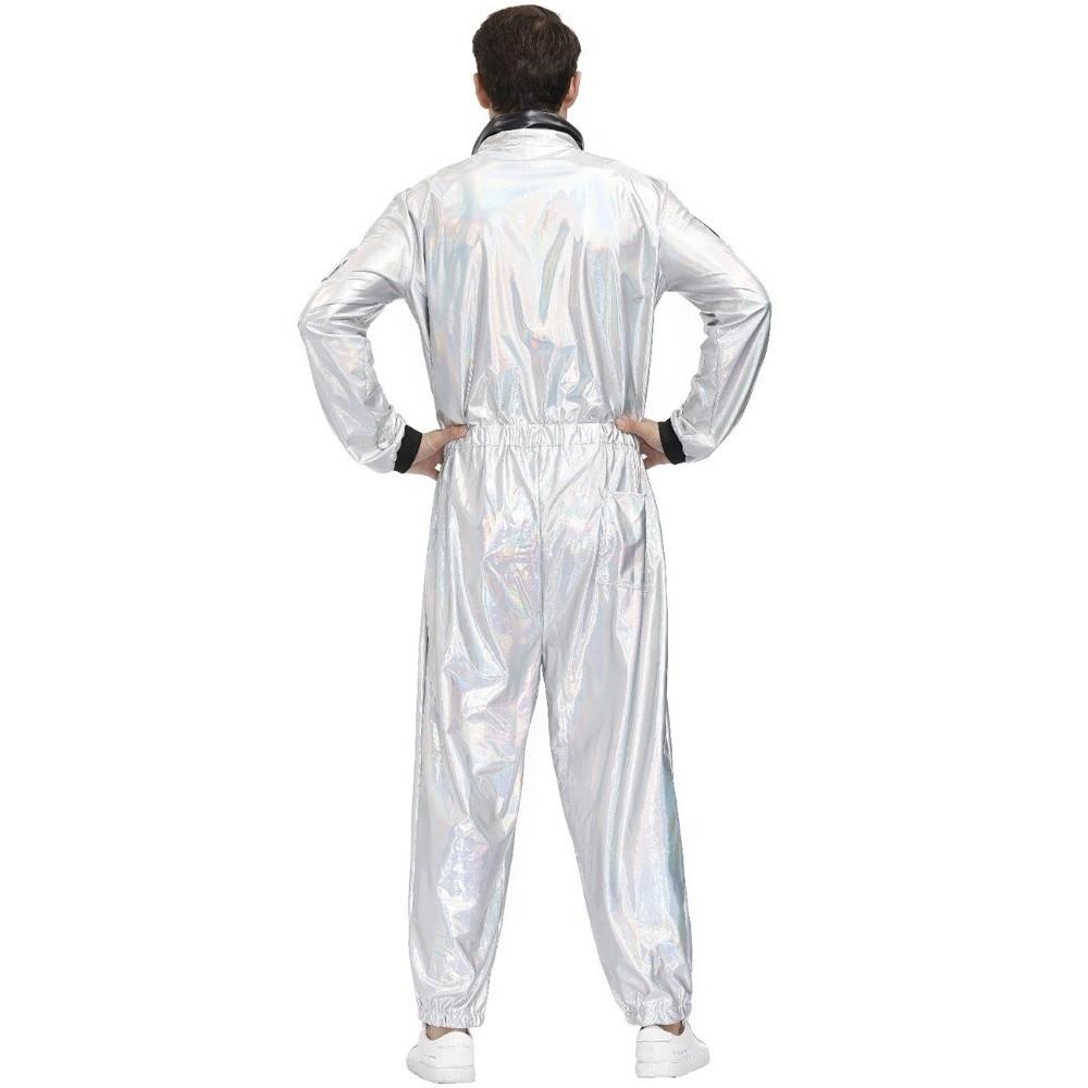 Jumpsuit Astronauten Kostuum Verkleed Ruimtevaarder Jumpsuit Creatieve Cosplay Outfit Cosplay Evenement