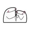 Flork Meme Enamel Pins Funny Sarcasm Cartoon Brooches Cute Humorous Spanish Quotes Lapel Badges Jewelry Gift for Friends