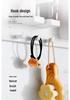Punch-Free Wall-Mounted Bathroom Toothbrush & Toothpaste Holder Set