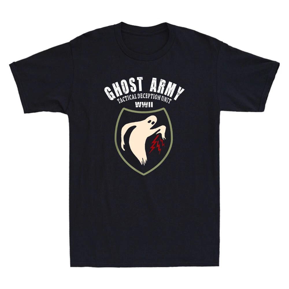 Ghost Army World War 2 Tactical Deception Unit Funny Design Vintage Mens T-Shirt S