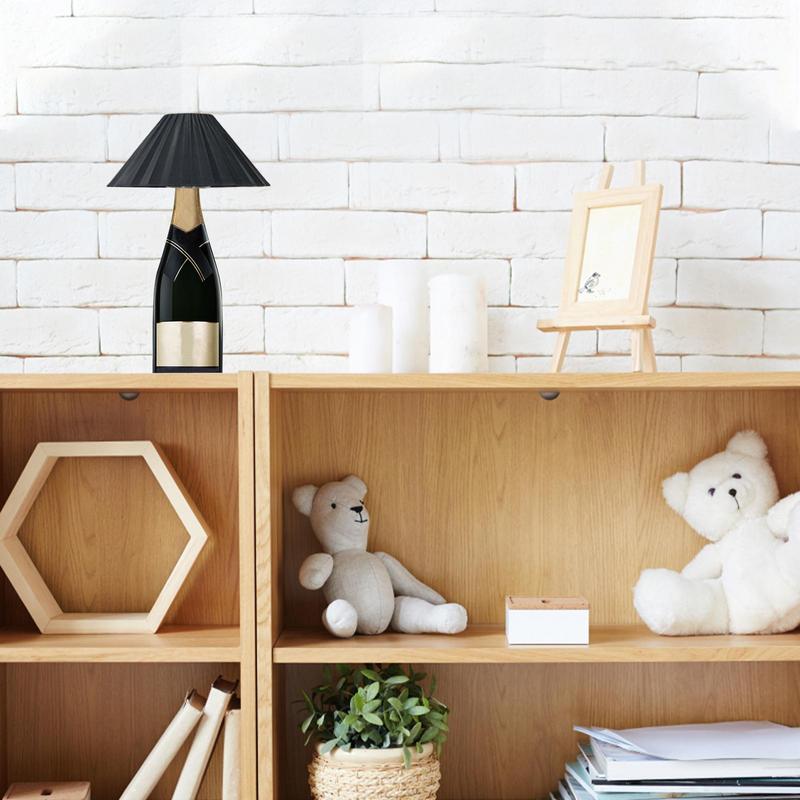 Wine Table Lamp Table LED Light Lamp Stepless Dimmable Touch Control Portable Desk Lamp for Bar Cafe