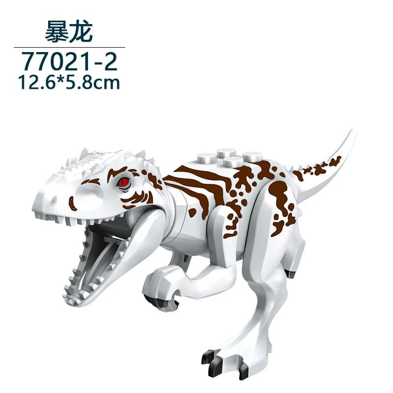 Dinosaur Jurassic World Tyrannosaurus Rex Velociraptor Tyrannosaurus building blocks animal toys building blocks children's gift