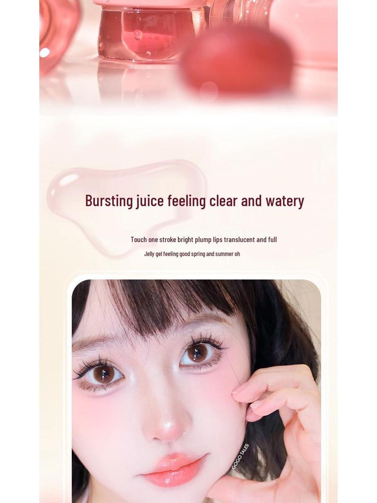 Gogotales Gogo Dance Moisturizing Lip Gloss - Reduces Lip Lines with Mirror Shine and Hydrating Essence