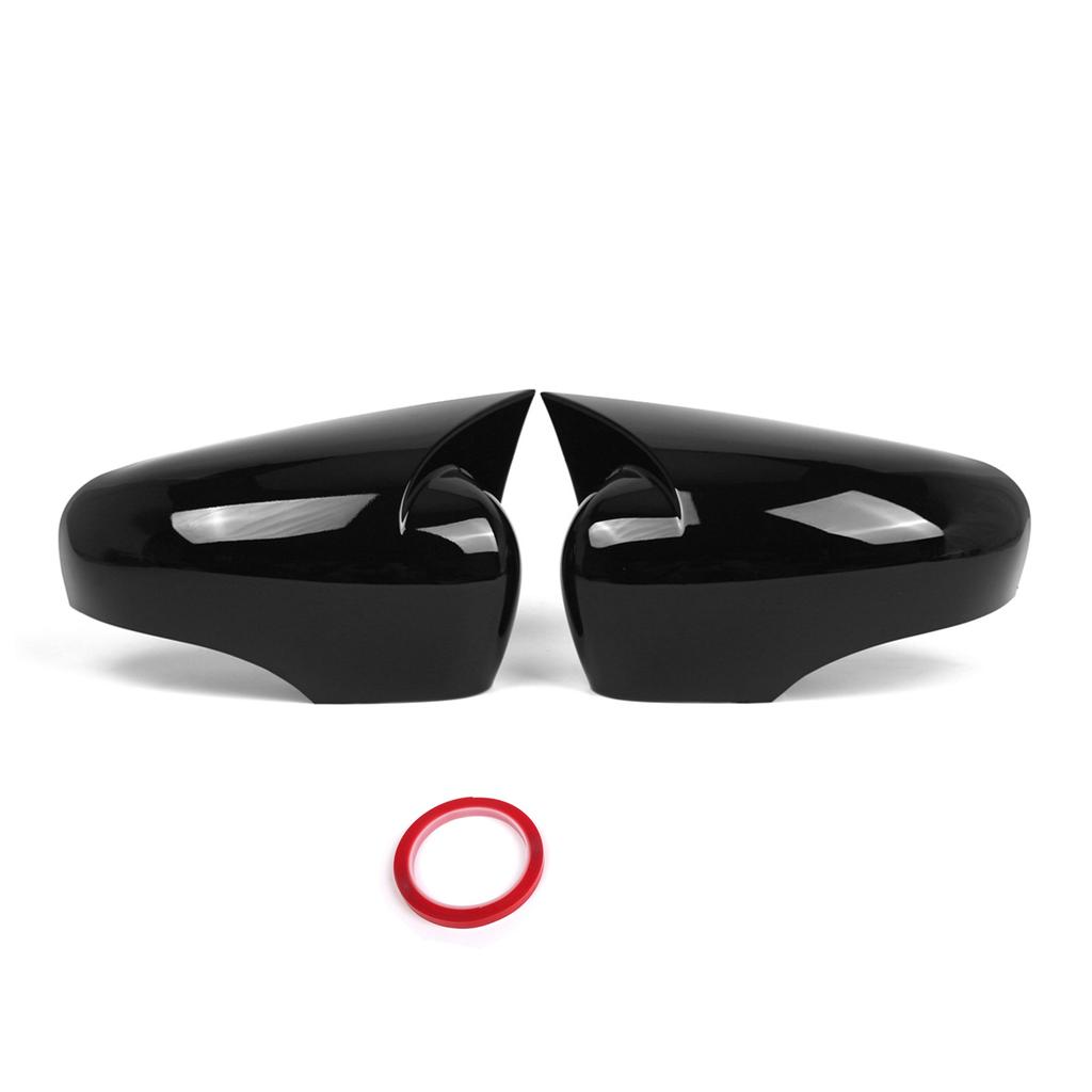 2pcs Side Mirror Cover Door Wing Mirror Cover Cap Replacement for Clio 4 2012 2019 963735617R 963749835R