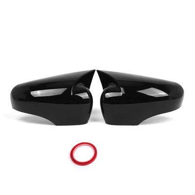 2pcs Side Mirror Cover Door Wing Mirror Cover Cap Replacement for Clio 4 2012 2019 963735617R 963749835R