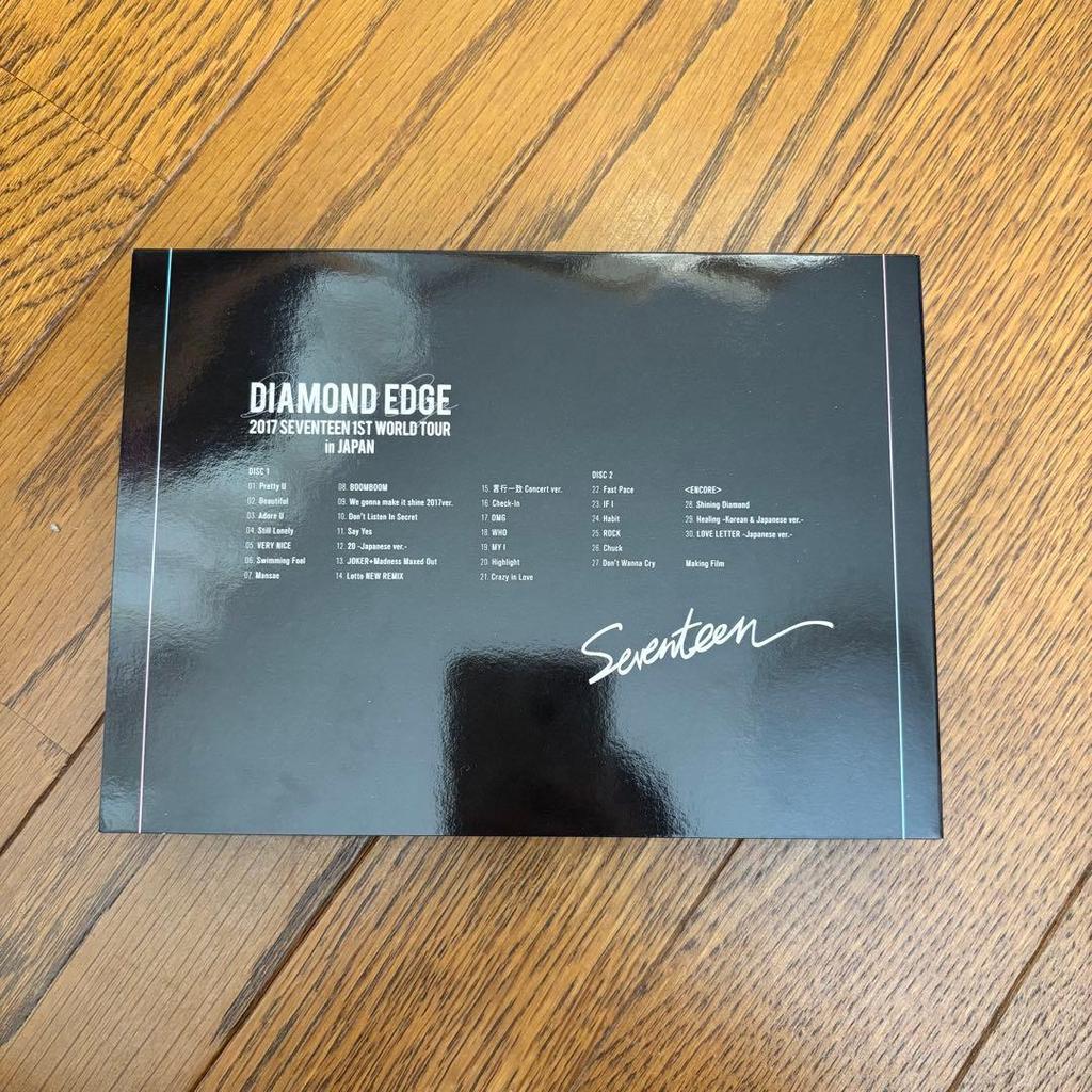 [USED] SEVENTEEN 2017 DVD DIAMOND EDGE