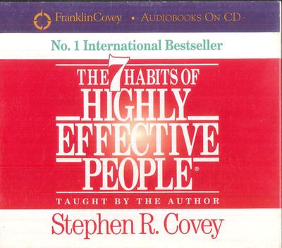 CD STEPHEN R. COVEY 7 Habitudes des Personnes Très Efficaces COV11937XCDD013 SIMON AND SCHUS 2002 US Musique Autres Occasion