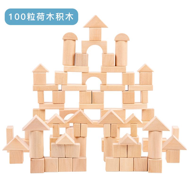 

Журнал Нефарбований Будівельний Блок Великий Гранульований Бочка Настільний Дерев яна Конструкційна Зона Іграшки з Масиву Дерева Будівельні Матеріали для Дитячого Садка