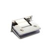 Shower Hinge SS 201 304 316 Stainless Steel Satin  Head Polished Finish 90 Degree Glass Door Hinges for Bathroom