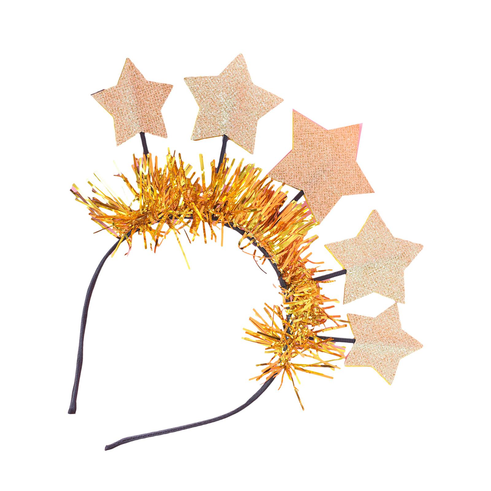 New Year Eve Party Decorations New Year Headband Tiaras New Year Eve Hat Hairband Hair Accessories for Women Men