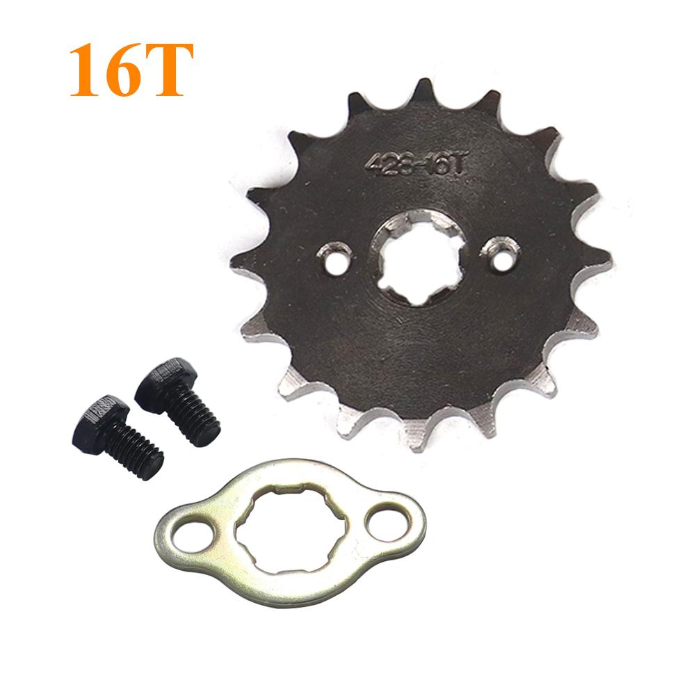 17MM 14T 15T 16T 17T Kettenrad vorne +76mm 41T 428 Kettenrad hinten + 428 106 Glieder Kette für ATV Quad Dirt PIT PRO Bike ATV