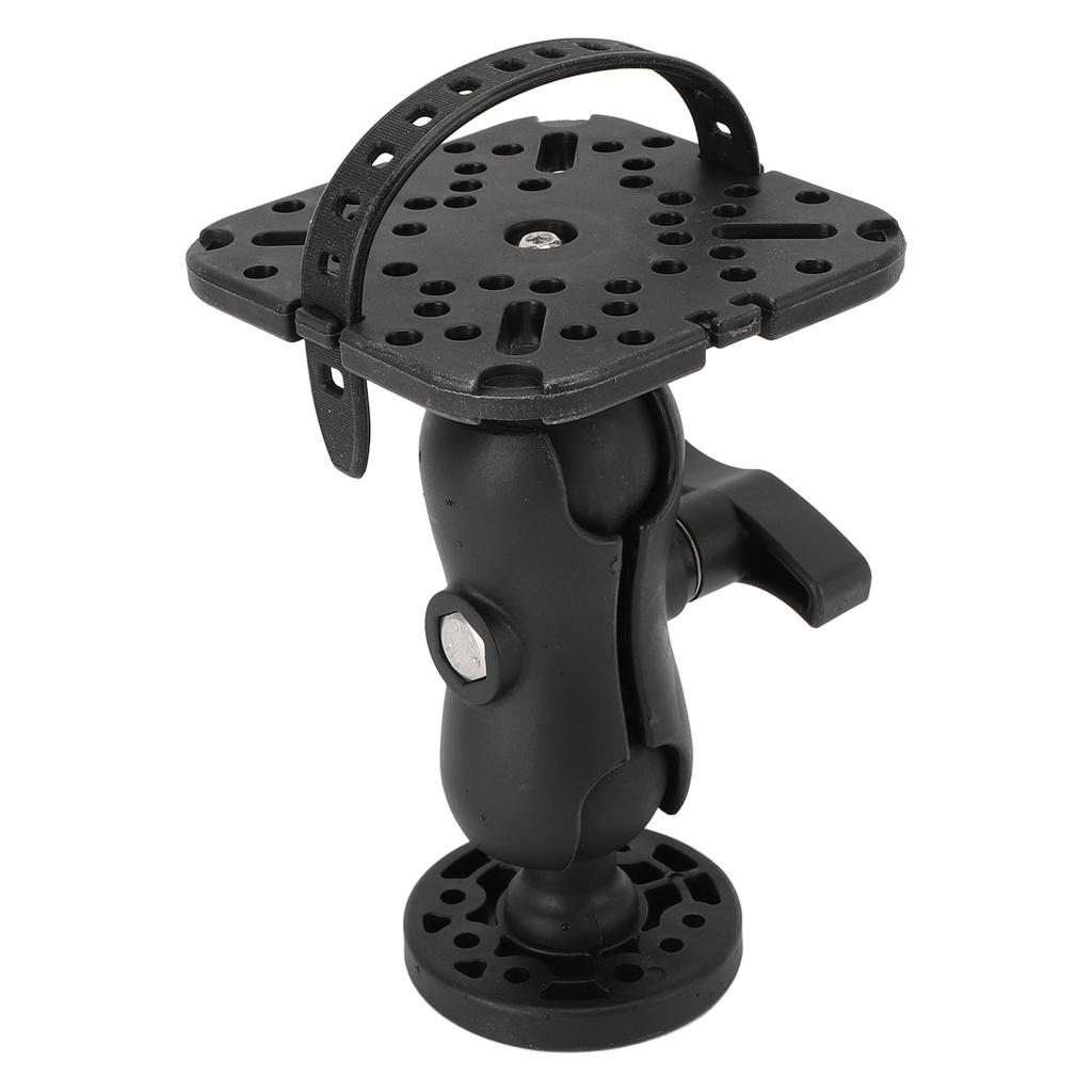 Fish Finder Mount Nylon Silicone Stable Clamping Ball Swivel Design Universal Marine Electronics Mou