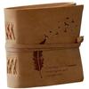 Leather Diary Embossed Handmade Leather Bound Diary Cum Notepad for Men and Women Plain Paper 240 Pages Perfect for Travel Diary 17.78 X 12.7 Cm