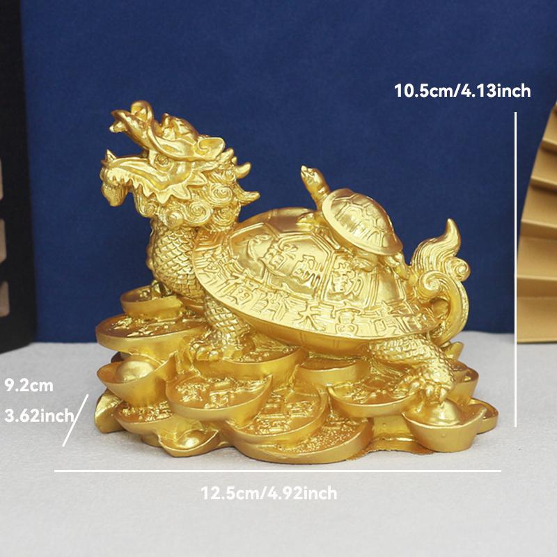 Goldenes Glücksgeld Citrin Kröte Frosch Drache Feng Shui Figuren Skulptur Statue Glück Reichtum Wohndekoration Auto Ornamente