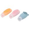 Travel Bottles for Toiletries Squeezable Silicone Toiletry Bottles for Shampoo Conditioner 100ml