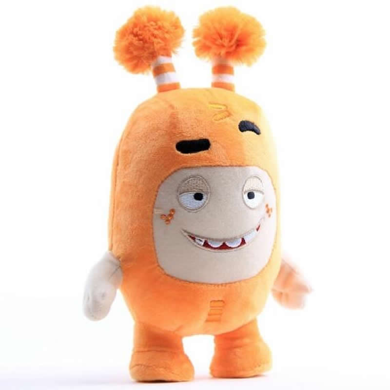 8pcs/Lot 18cm Oddbods Cartoon Plush Toys Stuffed Toy Collection Christmas Birthday Gift Home Decoration