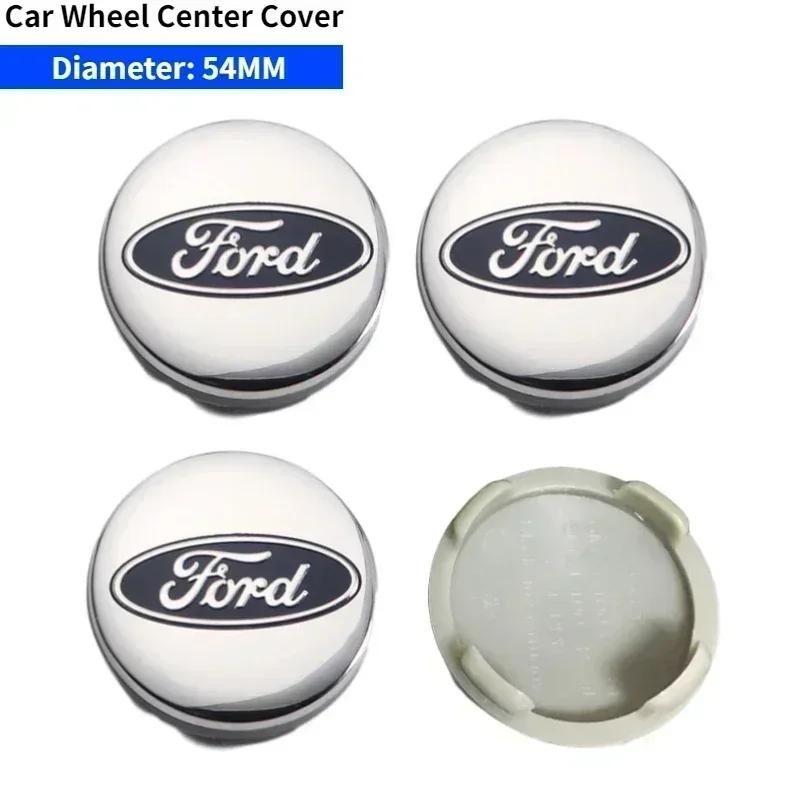 Car Sticker Car Wheel Rims Center Hub Cover Caps for Ford Mondeo Kuga Edge Escape Focus Explorer Fiesta Transit Ranger Fusion F1