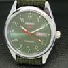 MONTRE HOMME AUTOMATIQUE JAPAN SEIKO 5 RÉVISÉE 6309A CADRAN VERT ARABE a427344-2 QRL-a427344