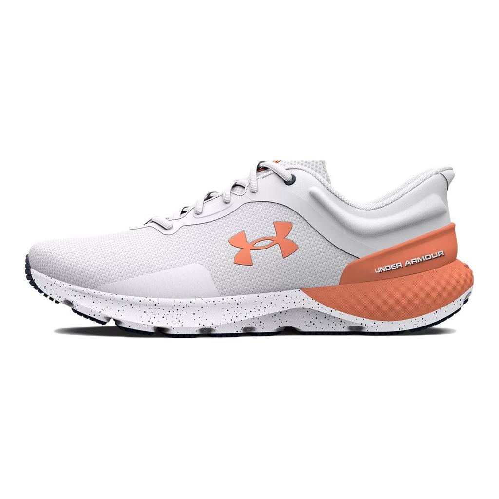 Under Armour Charged Escape 4 White Orange Tropic Women Sneakers 3025426-103