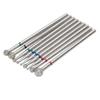 9pcs Nail Drill Bits Emery Nail Polishing Grinding Sanding Head Manicure Milling Cutter Bit