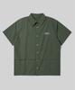 Beodeonteu Oversized Nylon Flap Shirt [Khaki]