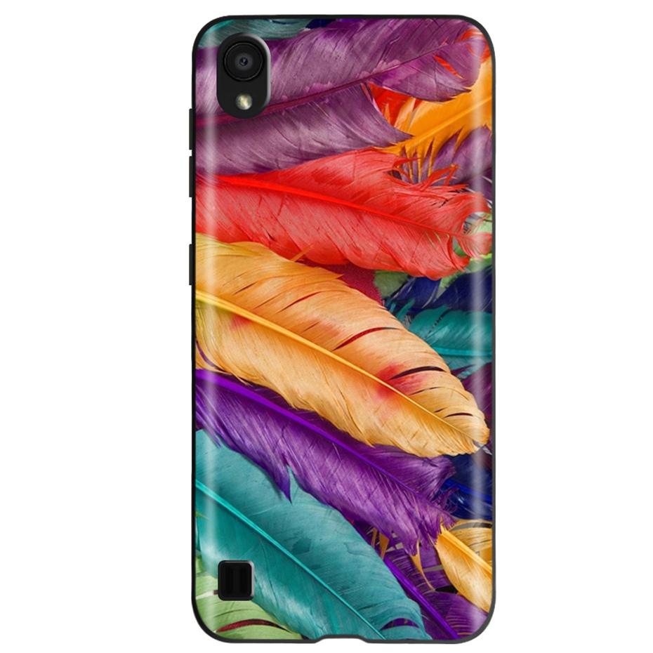 Fashion Cool Painted Case For ZTE Blade A5 2019 Soft SIlicone TPU Black Shockproof Bumper For ZTE A5 (2019) BladeA5 A 5 Funda