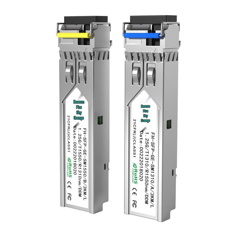 Firefly Orange SFP/SFP+ Transceiver Modules