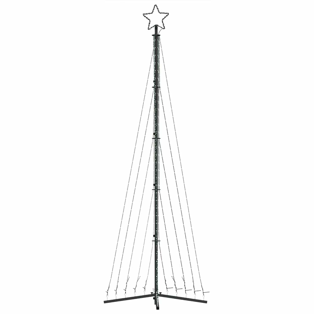 LED Christmas Tree 495 Multicolor LEDs 300.5 Cm