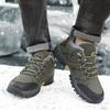39-47 Herbst/Winter Herren Extra große Größe Plüsch Gummisohle Winterschuhe Herren Winter Schneestiefel