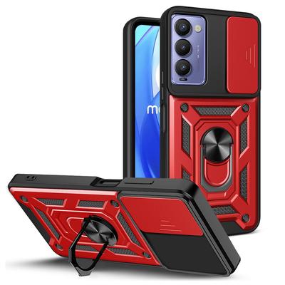 Camera Protect Case for Tecno Camon 19 Pro 18 Premier Tecno Spark 9 Pro 8 Spark Go 8c Armor Hybrid Ring Back Cover