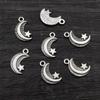 Nouvelle Mode Multi-styles Argent Ancien Plaqué Lunes Charms Alliage Métallique Pendentif Fabrication de Bijoux DIY Trouvailles Accessoires