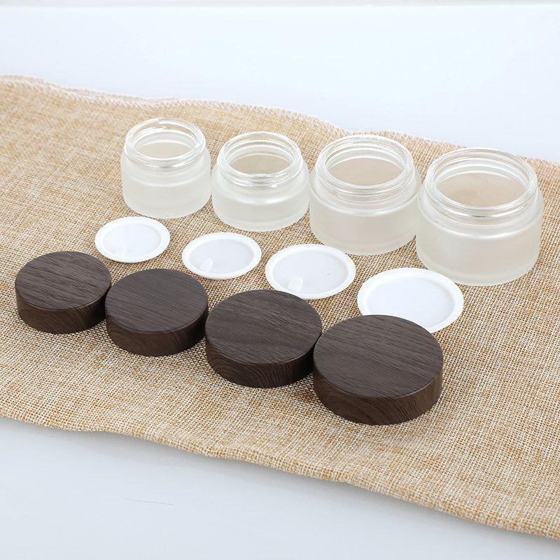 Frosted Wood Grain Cover Cream Bottle Cream Bottle Lotion Bottle Spray Bottle Storage Bottle Pump Bottle Storage Bottle Silk Screen Gilding