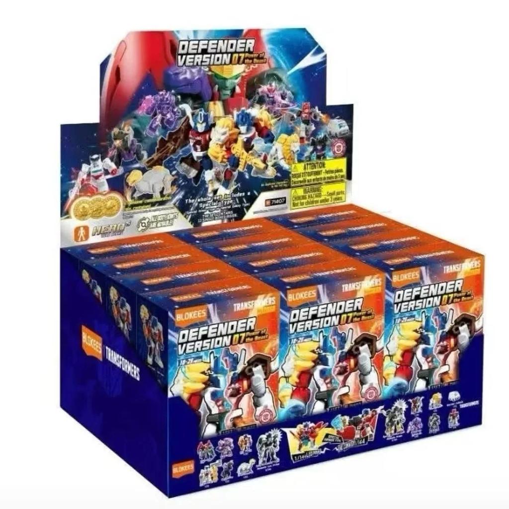 New Arrival Blokees Transformers Star Ver.7 Optimus Prime Figure Mini Blocks Blind Box For Boys Gift