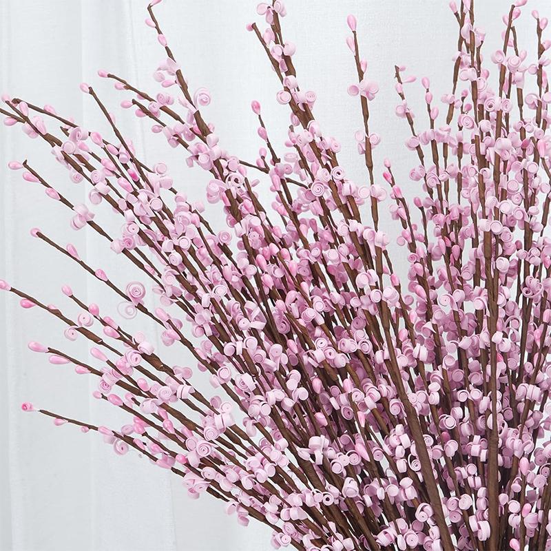 55CM Artificial Jasmine Flower Artificial Flower Art Jasmine Plant Branches Suitable for Home Office DIY Wreath Wedding Ornament