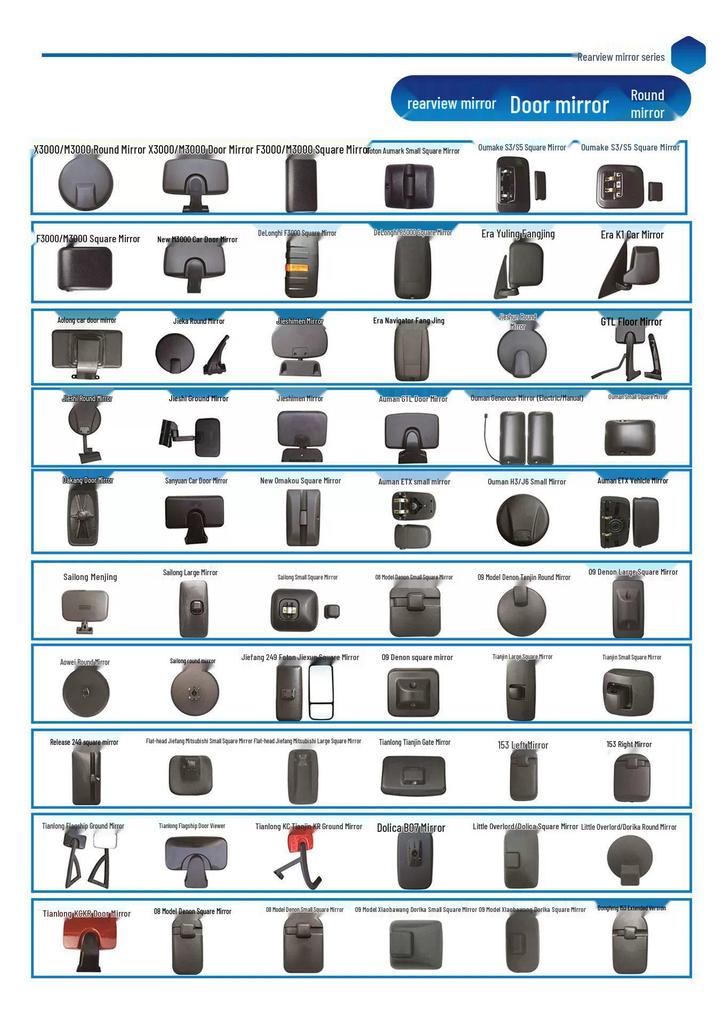 Dongfeng Tianlong KL Cab Outer Door Handle & Tianjin KR Inner Door Handle