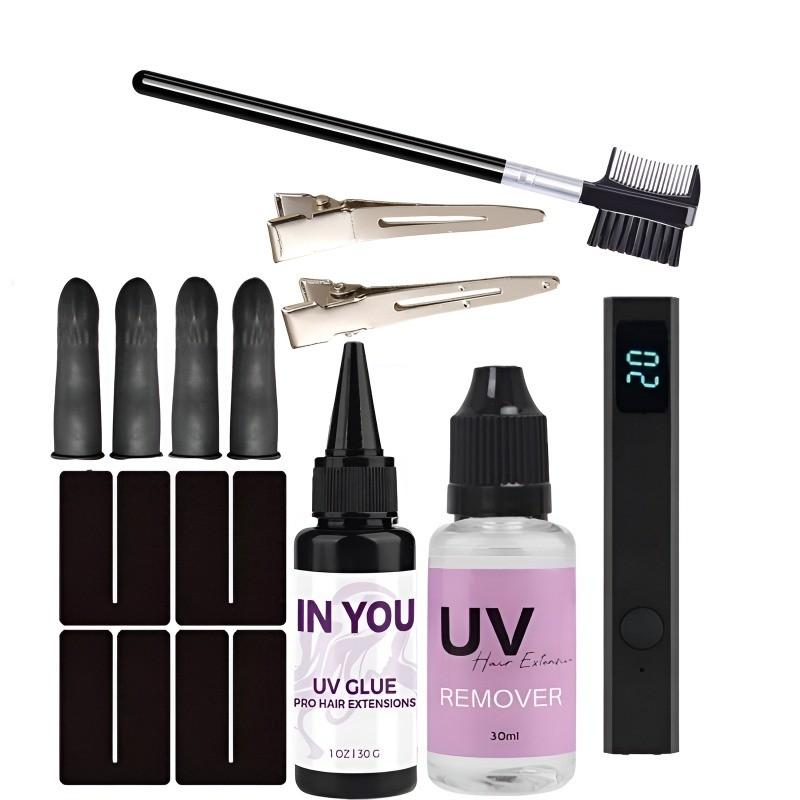 UV Hair Extension Kit Fast Curing